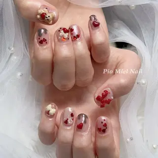 ネイル HANA 長さだしのネイルデザイン