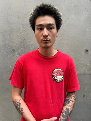 ショート メンズ 神田橋 翔太郎のヘアスタイル
