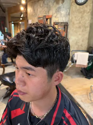 ショート パーマ ヘアアレンジ メンズ 🍀Ryosuke 🍀のヘアスタイル