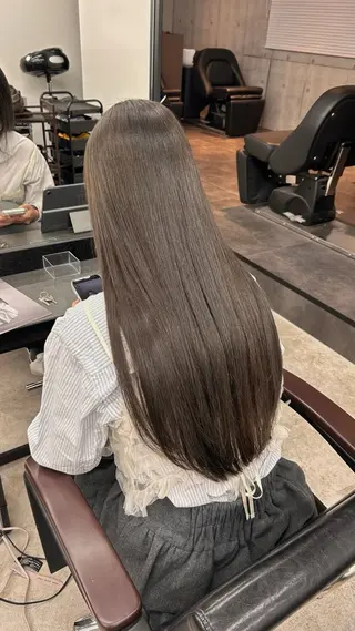 ロング カラー ボブ/暖色カラー 🎧 kei 🎀のヘアスタイル