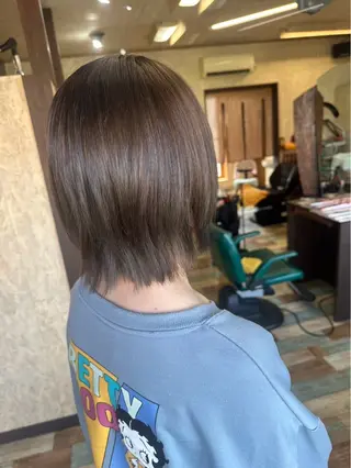 ショート カラー 多田 優香のヘアスタイル