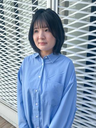 ショート カラー ヘアアレンジ yuka .のヘアスタイル