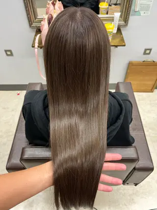 ロング カラー 産休の為お休みです! 小島凜のヘアスタイル