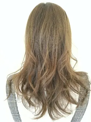 ロング カラー 髪質改善/ハイライト 小林秀樹のヘアスタイル