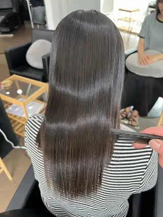 セミロング カラー 神戸ボブ✂️ ioe三宮/田 伸佳のヘアスタイル
