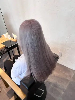 ロング カラー 井手 孔介のヘアスタイル