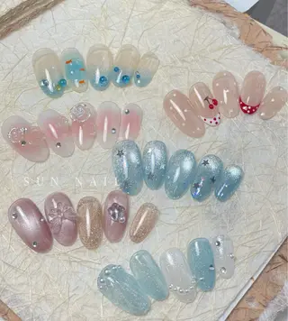 ネイル SUN nail上本町のネイルデザイン