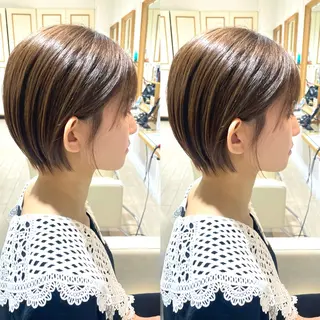 ショート 髪質改善矯正/カラー /吉祥寺 mariのヘアスタイル