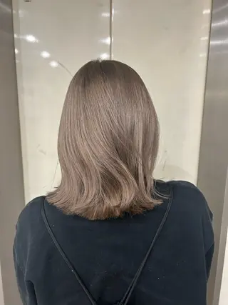 ミディアム hair&eye🎀 /momoKaのヘアスタイル
