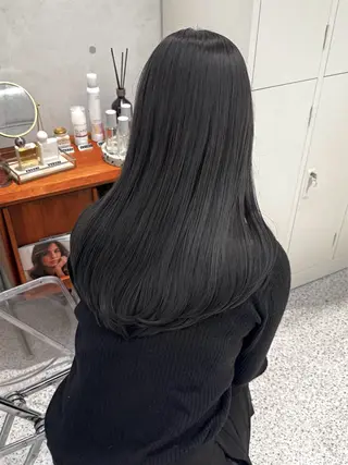 セミロング 韓国ヘア🤍 ayanaのヘアスタイル