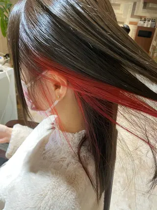 ミディアム カラー Kojima 髪質改善ケアサロン*のヘアスタイル