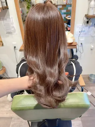 セミロング カラー カラーパティシエ facce🌼ikoのヘアスタイル
