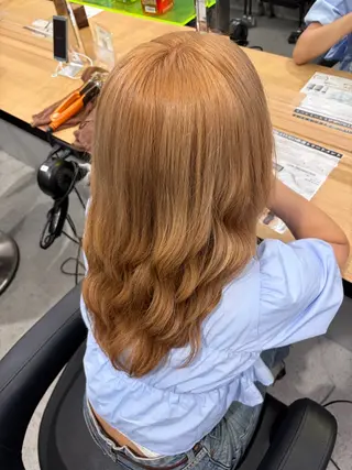 ミディアム カラー 💎トレンドカラー 💎桃羽のヘアスタイル
