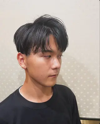 ミディアム メンズ スタイリスト風間麗旺 メンズスタイル特化のヘアスタイル