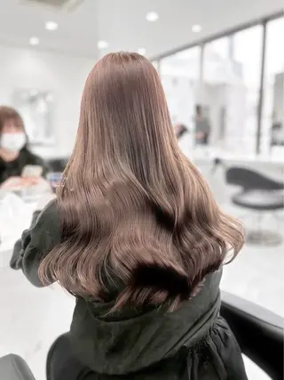 ロング カラー ︎💕︎rinka/ 韓国レイヤー🥣💕のヘアスタイル
