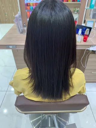 ミディアム 小平 悠人のヘアスタイル