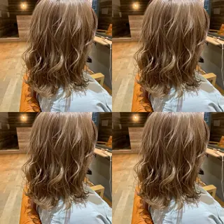 ロング カラー 店長✨髪質改善✖️ 透明感カラー／純大のヘアスタイル
