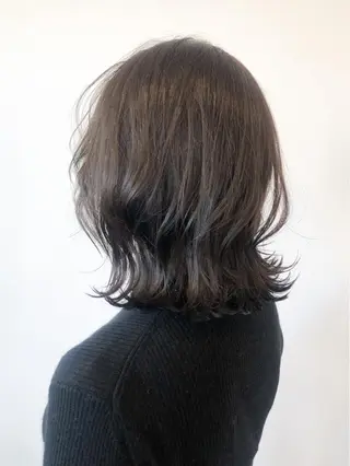 ミディアム カラー ダメージレスサロン✨ kayo🌱のヘアスタイル