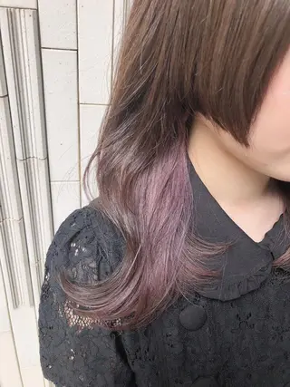 セミロング カラー 🍊新宿南口🍊 ERINAのヘアスタイル