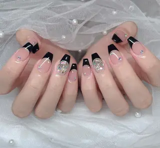 ネイル 🎀PG🩵 ネイルサロンのネイルデザイン