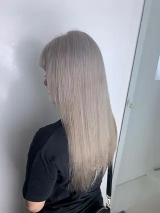ロング カラー パーマ ヘアアレンジ メンズ まつげと眉 Meliaのマツエク・マツパデザイン