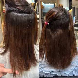 ロング 髪質改善/暖色カラー 美花🐰🎀のヘアスタイル