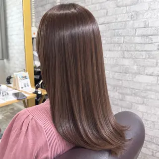 ロング カラー Saki💛心斎橋 ショート/艶カラーのヘアスタイル