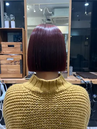 ショート サカモト ナオミのヘアスタイル