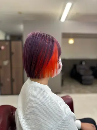 ミディアム カラー YURI ✨のヘアスタイル