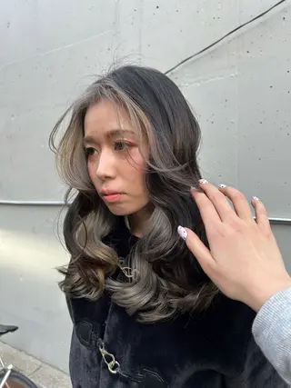 カラー ヘアアレンジ Inity／ Nina✩.*˚のヘアスタイル
