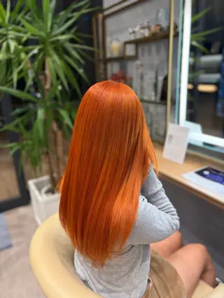カラー 高橋 南波のヘアスタイル