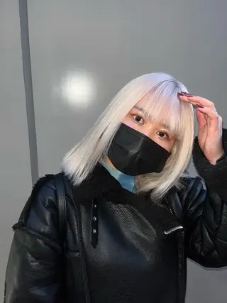 ミディアム カラー 🇰🇷韓国ヘア TAKUMI🐯💎のヘアスタイル