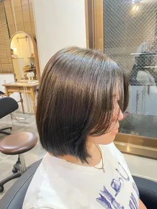ミディアム this&that momokaのヘアスタイル