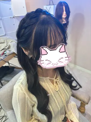 ヘアアレンジ pupe まいのヘアスタイル
