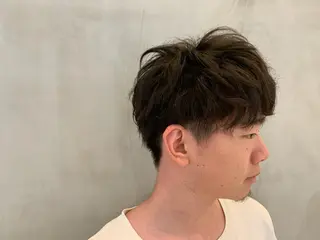 ショート パーマ 山本 亜以子のヘアスタイル
