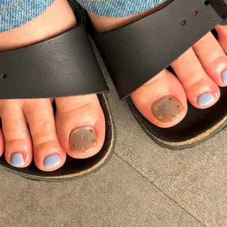 ネイル Sun Brown Mireiのネイルデザイン