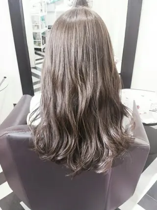 ロング カラー 辻 竜也　のヘアスタイル