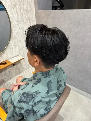 ショート パーマ balance.赤田 蒼空のヘアスタイル