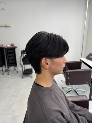 ショート メンズパーマ名人 TAKUMAのヘアスタイル