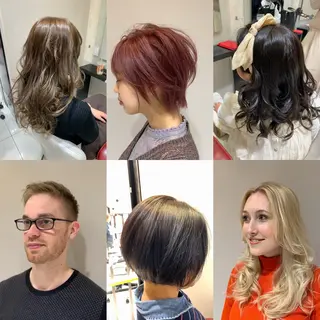 ミヤザキ コージのヘアスタイル