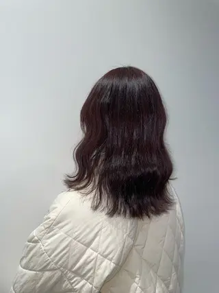 ロング カラー 十条/パーマ ゆづきのヘアスタイル