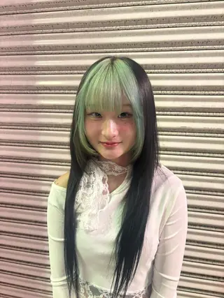 カラー ワンカラー/ ダブルカラー★ヒナノのヘアスタイル