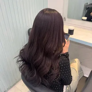 ロング カラー 暖色🩷透明感カラー ♡Maika♡のヘアスタイル