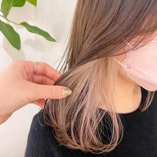 カラー ❤️ショートカット ・顔周りカット❤️のヘアスタイル
