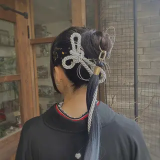 ヘアアレンジ 井手口 沙樹のヘアスタイル