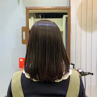 ミディアム 蓼沼 由莉のヘアスタイル