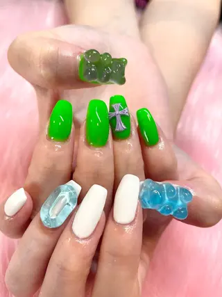 ネイル Nail ヌシん家 AKANEのネイルデザイン