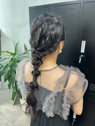 ロング ヘアアレンジ ALLEN hair /まなのヘアスタイル