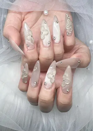 ネイル Lee Nails チップ長さだし専門店のネイルデザイン