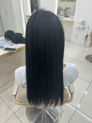 ロング カラー 天野 ひとみのヘアスタイル